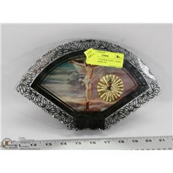 RELIGIOUS CLOCK & LIGHT - LIGHT CAN BE TURNED ON