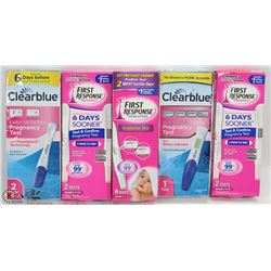 BAG OF PREGNANCY TESTS AND OVULATION TESTS