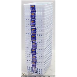 STACK OF ORGANIZING BASKETS