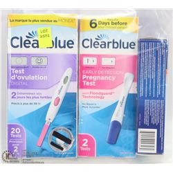 BAG OF OVULATION TEST AND PREGNANCY TEST