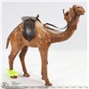 Image 1 : LEATHER CAMEL FIGURINE