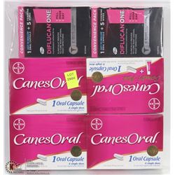 BAG OF CANESORAL AND DIFLUCAN ONE