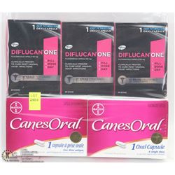 BAG OF CANESORAL AND DIFLUCAN ONE