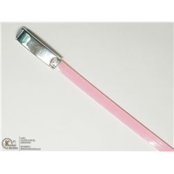 13) STERLING SILVER PLASTIC BRACELET