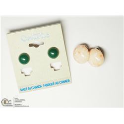 29) 2 LOTS OF FASHION EARRINGS