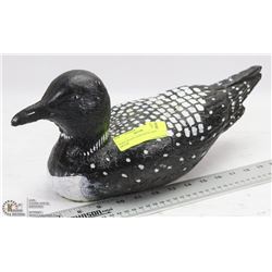 VERY HEAVY CONCRETE LOON DECOR