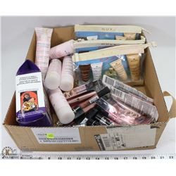 FLAT OF ASSORTED MAKEUP AND MORE