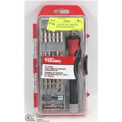 HYPER TOUGH 21PC CORDLESS PRECISION SCREWDRIVER