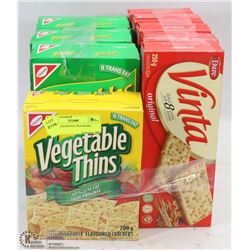 LOT OF ASSORTED CRACKERS