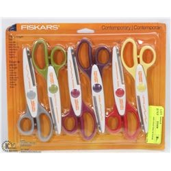 NEW FISKARS CRAFTING SCISSOR SET