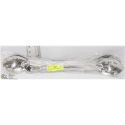 15" STAINLESS STEEL SPOONS- LOT OF 8