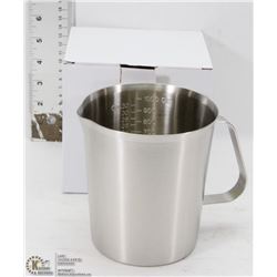 1000ML STAINLESS STEEL GRADUATED MEASURE