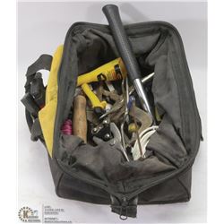 ESTATE DEWALT TOOL BAG W/ CONTENTS