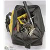 Image 1 : ESTATE DEWALT TOOL BAG W/ CONTENTS