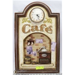 CAFE WALL CLOCK