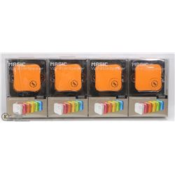 BUNDLE OF FOUR MAGIC VIBRATION SPEAKERS