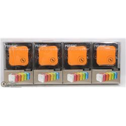 BUNDLE OF FOUR MAGIC VIBRATION SPEAKERS