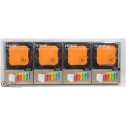 BUNDLE OF FOUR MAGIC VIBRATION SPEAKERS