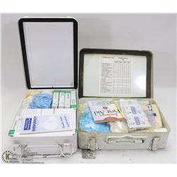 PAIR OF ALBERTA FIRST AID KITS W/ CONTENTS