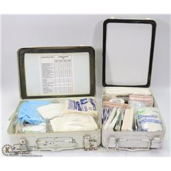 PAIR OF ALBERTA FIRST AID KITS W/ CONTENTS