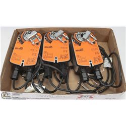 3 BELIMO SPRING RETURN ON-OFF SWITCHES