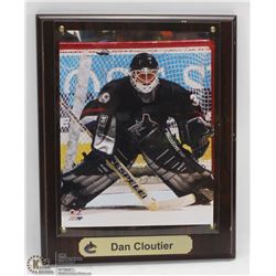 HOCKEY DAN CLOUTIER PLAQUE