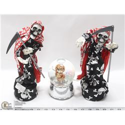 2 HALLOWEEN DANCING SKELETONS AND HALLOWEEN MUSIC