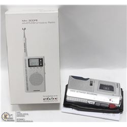 NEW MINI 300PE AM/FM SHORTWAVE