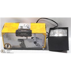 FOG MACHINE & STROBE LIGHT.
