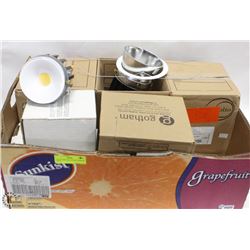 LOT OF NEW LED CEILING LIGHTING, 4 SETS