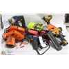 Image 1 : BOX OF ASSORTED POWER TOOLS