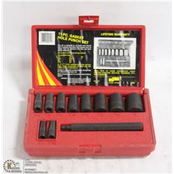 11PC GASKET HOLE PUNCH SET.