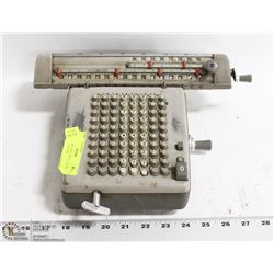 MONROE PRE 1930 CALCULATOR , MADE IN HOLLAND