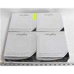 4 NEW FLAT PANEL LED TEAGO PRO-PLUS LIGHTS