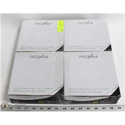 4 NEW FLAT PANEL LED TEAGO PRO-PLUS LIGHTS