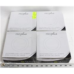 4 NEW FLAT PANEL LED TEAGO PRO-PLUS LIGHTS