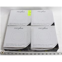 4 NEW FLAT PANEL LED TEAGO PRO-PLUS LIGHTS