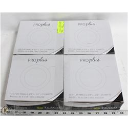4 NEW FLAT PANEL LED TEAGO PRO-PLUS LIGHTS
