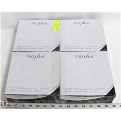 4 NEW FLAT PANEL LED TEAGO PRO-PLUS LIGHTS