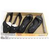 Image 1 : LADIES 2 PAIRS BLACK FLATS NEW SIZE 9