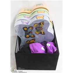 KIDS LOT INCL NEW PUZZLES (ANNE GEDDES) AND DRESS