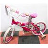 Image 1 : PINK BARBIE BIKE WITH TRAINING WHEELS