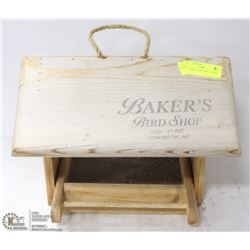 BAKERS BIRD SHOP BIRD FEEDER