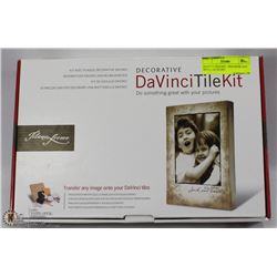 DAVINCI TILE KIT - TRANSFER ANY IMAGE UP TO 5X7