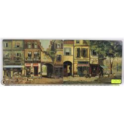 2 PIMPERNAL HARDBOARD SCENES OF CAFE PARIS