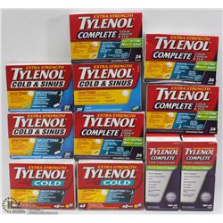 LARGE  LOT OF COLD MEDICINES