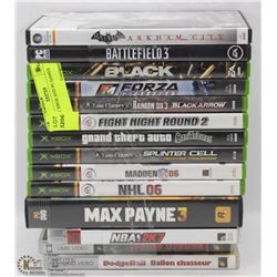 FLAT OF XBOX AND PC GAMES