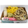 Image 1 : BOX OF ASSORTED ROPE