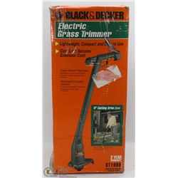 BLACK & DECKER ELECTRIC GRASS TRIMMER