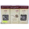 Image 1 : 3 BALDWIN DOOR HANDLES NEW IN BOXES